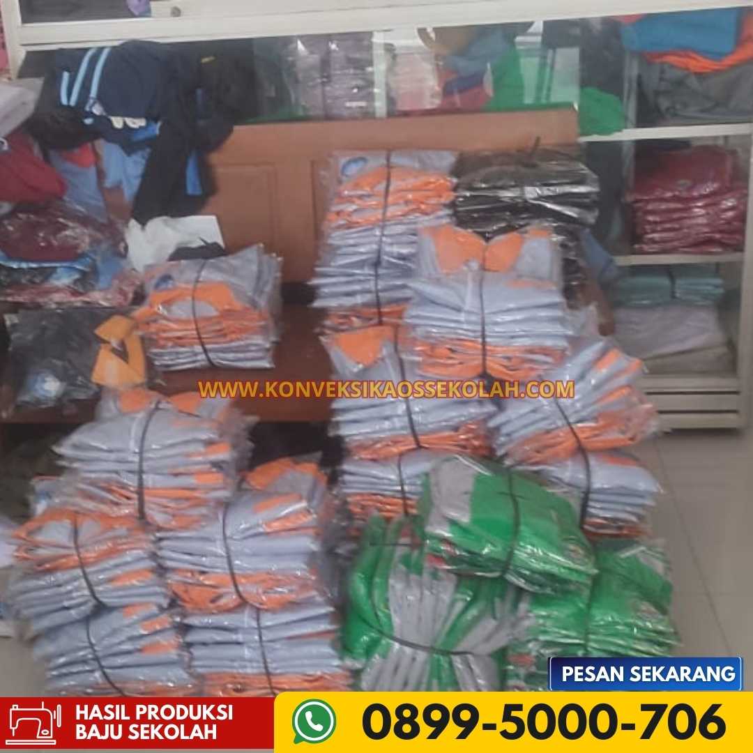 Hasil Produksi Baju Sekolah Siap Kirim Di Kota Yogyakarta Kec. Gondokusuman Desa Terban