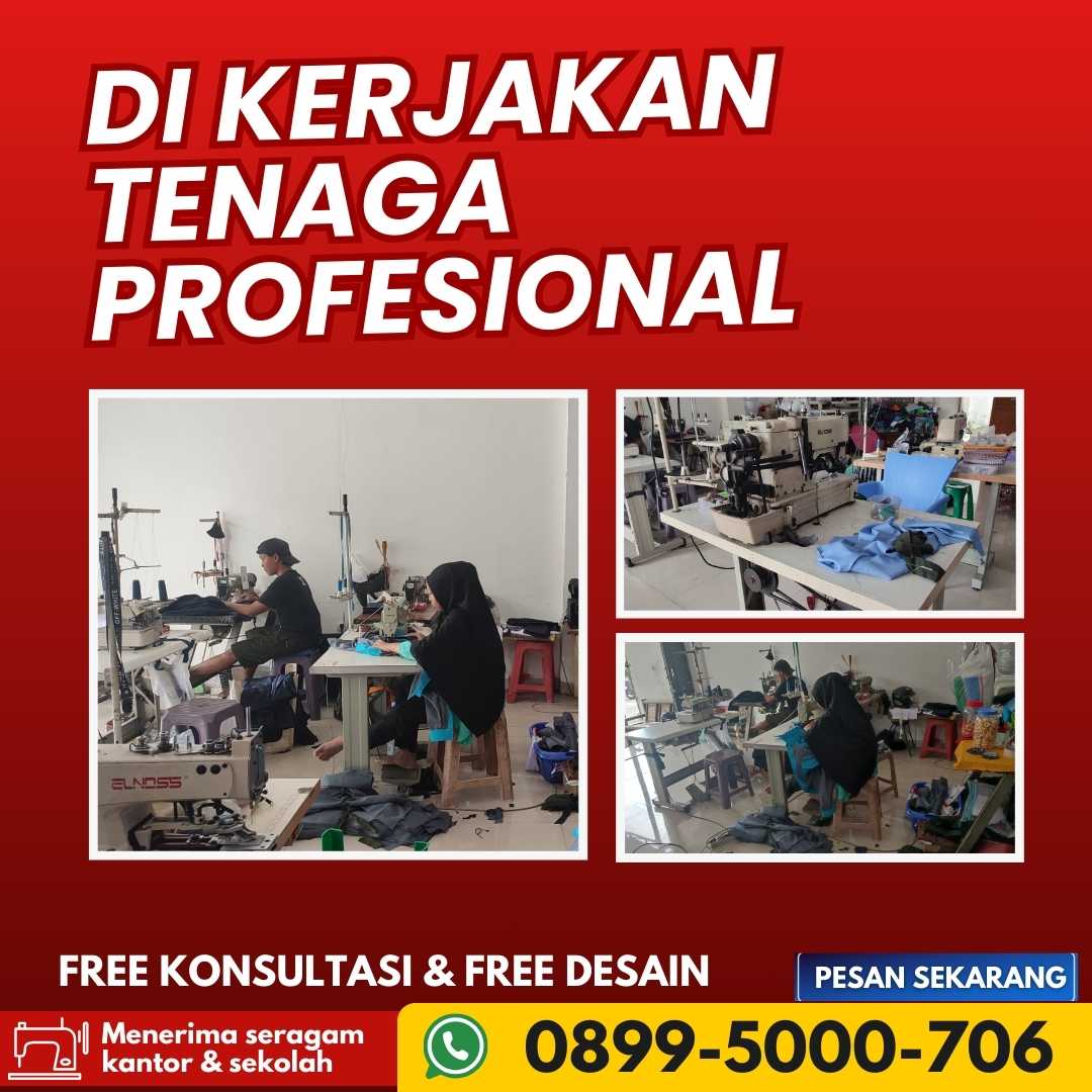 Konveksi Kaos Sekolah di Sleman Kec. Tempel Desa Sumber Rejo