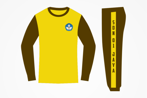 Contoh Kaos Olahraga Sd Terbaru di Muara Enim Kec. Muara Belida Desa Gedung Buruk