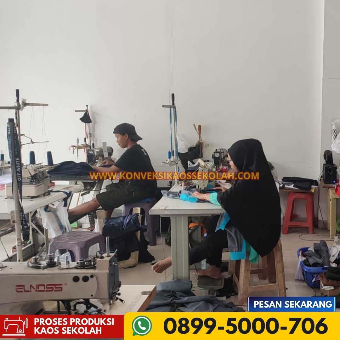 Proses Produksi Seragam Sekolah Di Sleman Kec. Gamping Desa Nogotirto