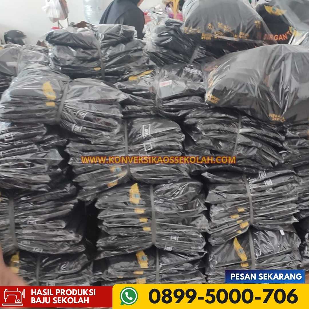 Proses Siap Kirim Almameter Sekolah Di Kota Yogyakarta Kec. Jetis Desa Bumijo