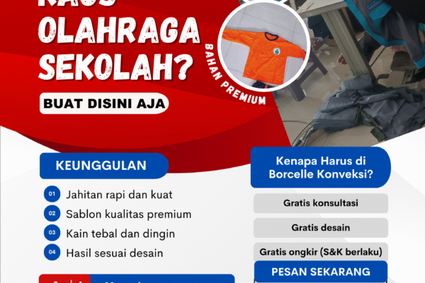 Penjahit Dan Konveksi Kaos Olahraga Sekolah di Gunung Kidul Kec. Ponjong Desa Umbul Rejo