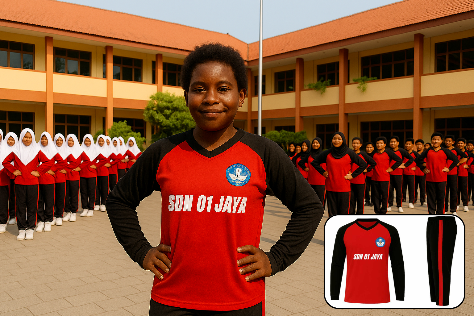 Kaos Olahraga SD SMP SMA Murah Di Papua Kota Jayapura Jayapura Utara Desa Bayangkara