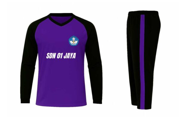Baju Kaos Olah Raga Lengan Panjang di Riau Siak Sungai Mandau Desa Muara Bungkal