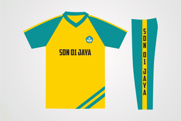 Kaos Olahraga Siswa di Riau Siak Bunga Raya Desa Buantan Lestari