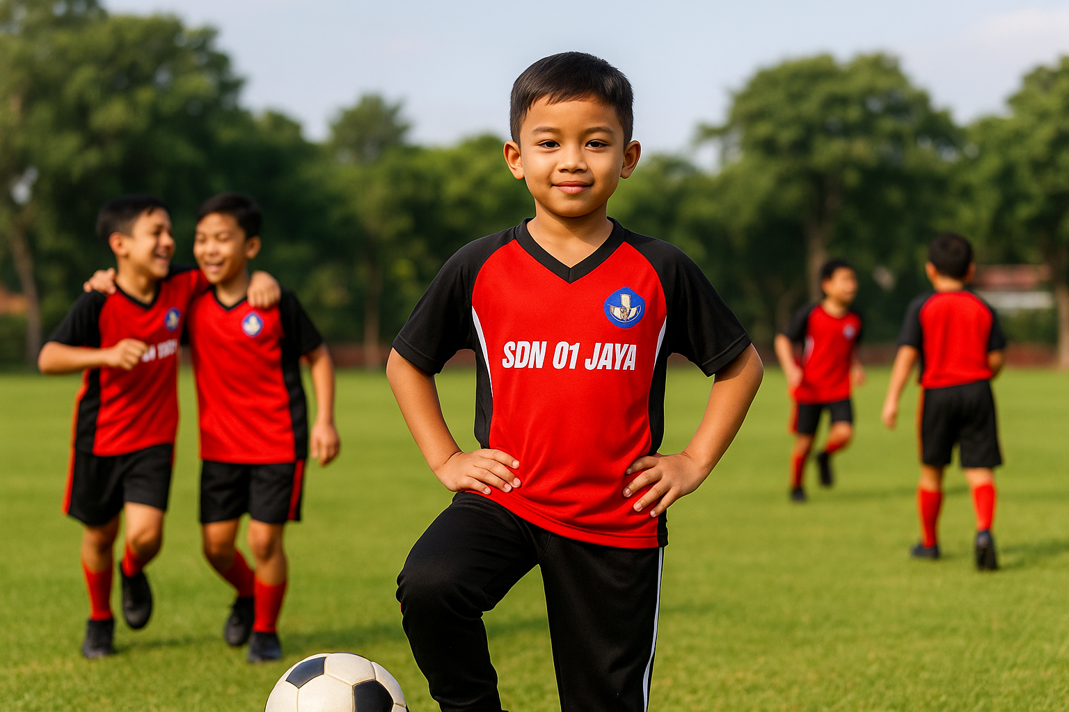 Kaos Olahraga Siswa Sd Di Papua Kota Jayapura Heram Desa Waena