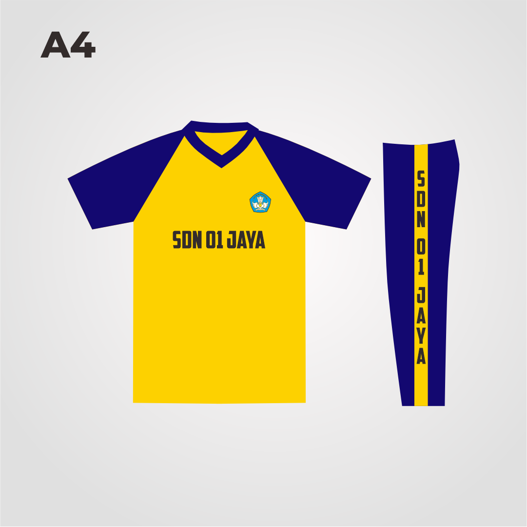 Seragam Kaos Olahraga Paud Di Riau Siak Pusako Desa Benayah
