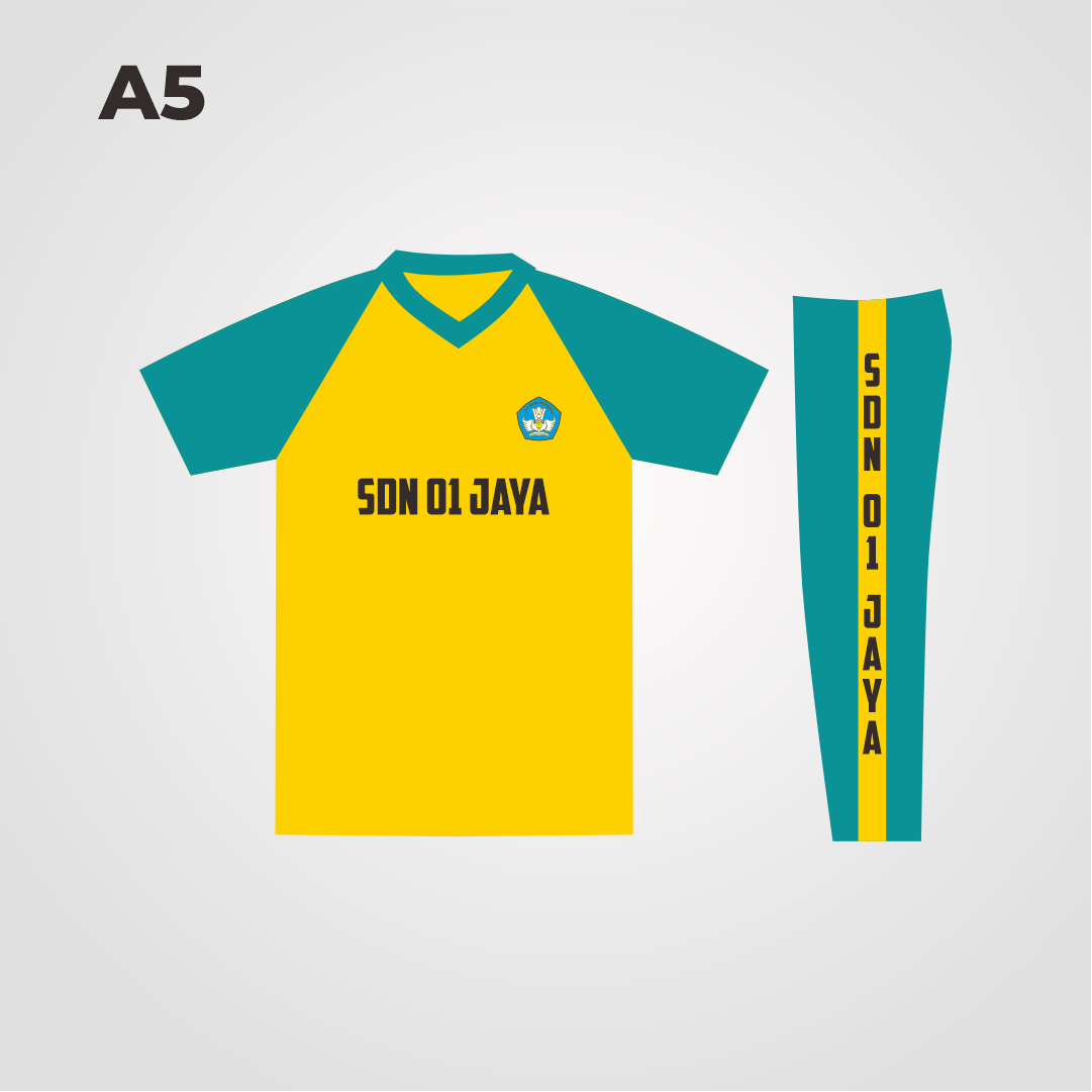 Seragam Kaos Olahraga Sd Di Riau Siak Tualang Desa Perawang
