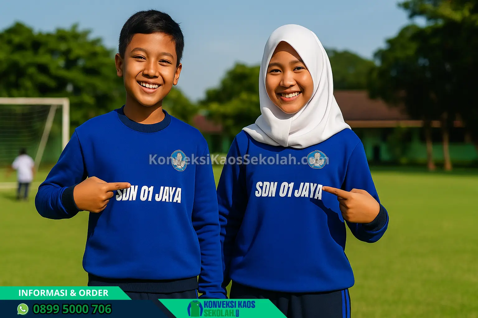 Seragam Olahraga SD Lengan Panjang Di Sumatera Selatan Kota Palembang Sako Desa Sako Baru