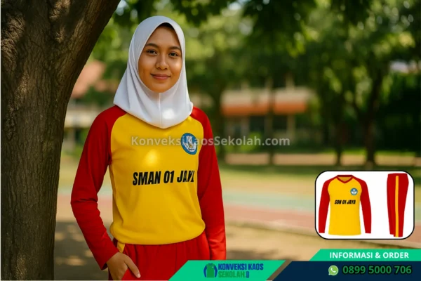 Baju Olahraga SD Terbaru di Sumatera Selatan Kota Palembang Sako Desa Sako