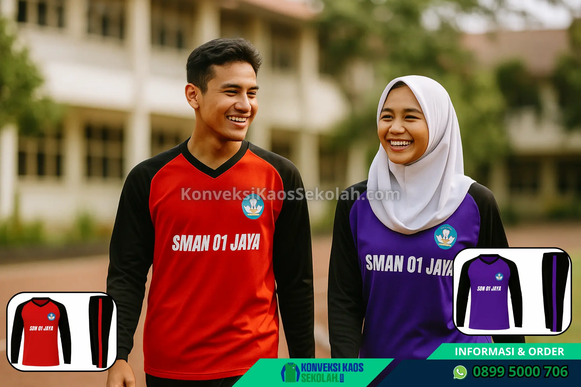 Baju Olahraga SMA Murah Di Sumatera Selatan Kota Palembang Seberang Ulu Ii Desa 14 Ulu