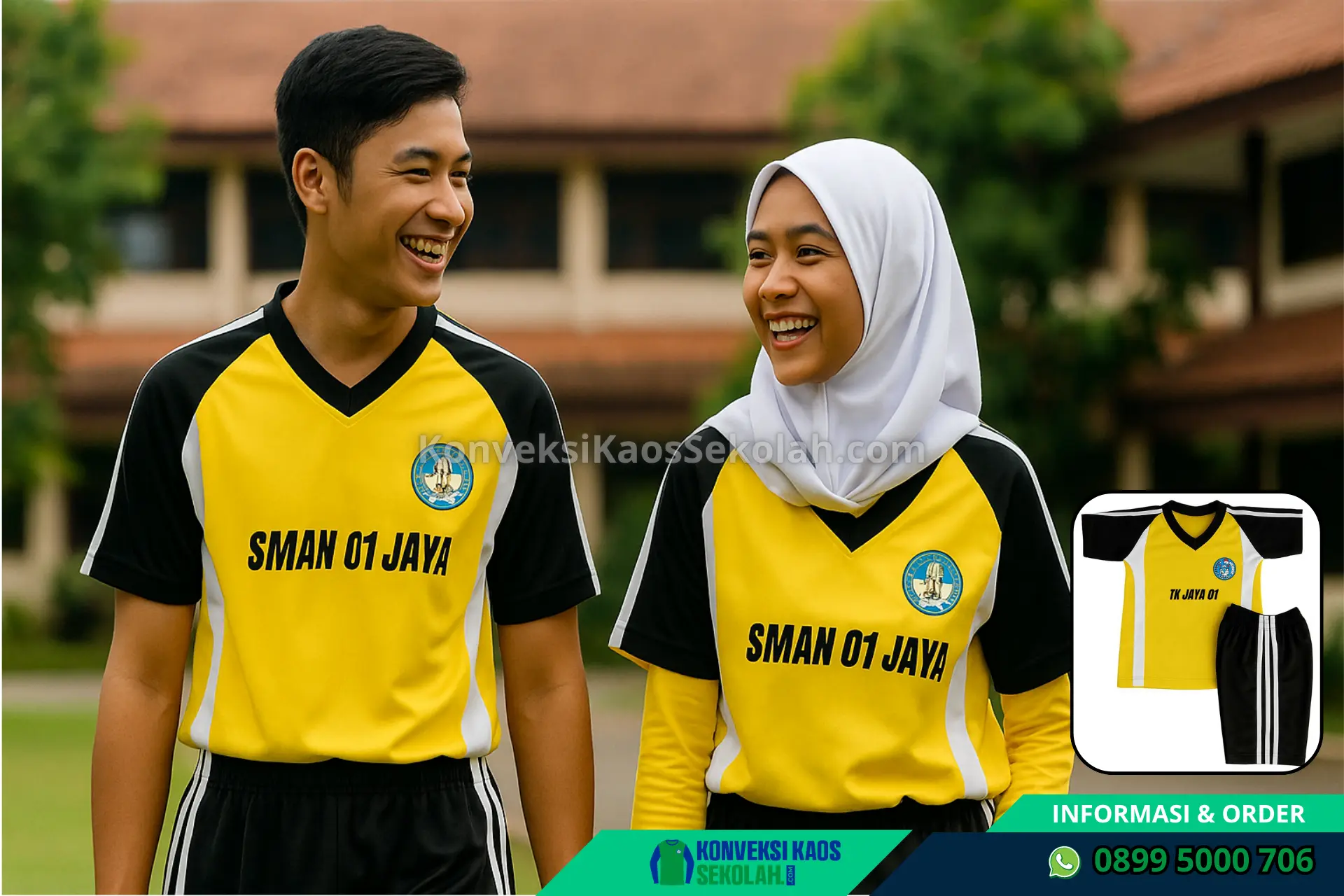 Baju Seragam Olahraga SD Di Sumatera Selatan Kota Palembang Sematang Borang Desa Lebong Gajah
