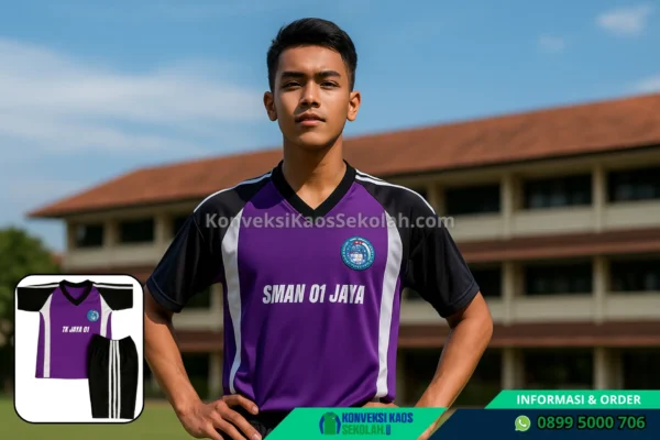 Baju Seragam Olahraga SMA di Sumatera Selatan Kota Palembang Kertapati Desa Karya Jaya