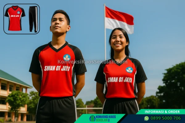 Kostum Olahraga SD di Sumatera Selatan Kota Palembang Ilir Timur I Desa 15 Ilir