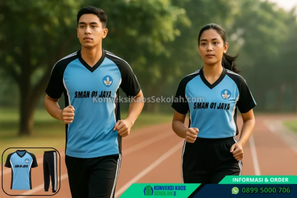 Seragam Kaos Olahraga SD di Sumatera Selatan Kota Palembang Ilir Timur Iii Desa Duku
