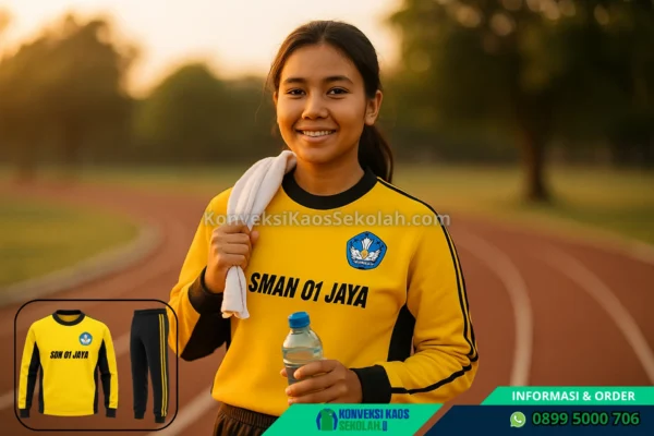 Seragam Olah Raga SMA di Sumatera Selatan Kota Palembang Plaju Desa Bagus Kuning