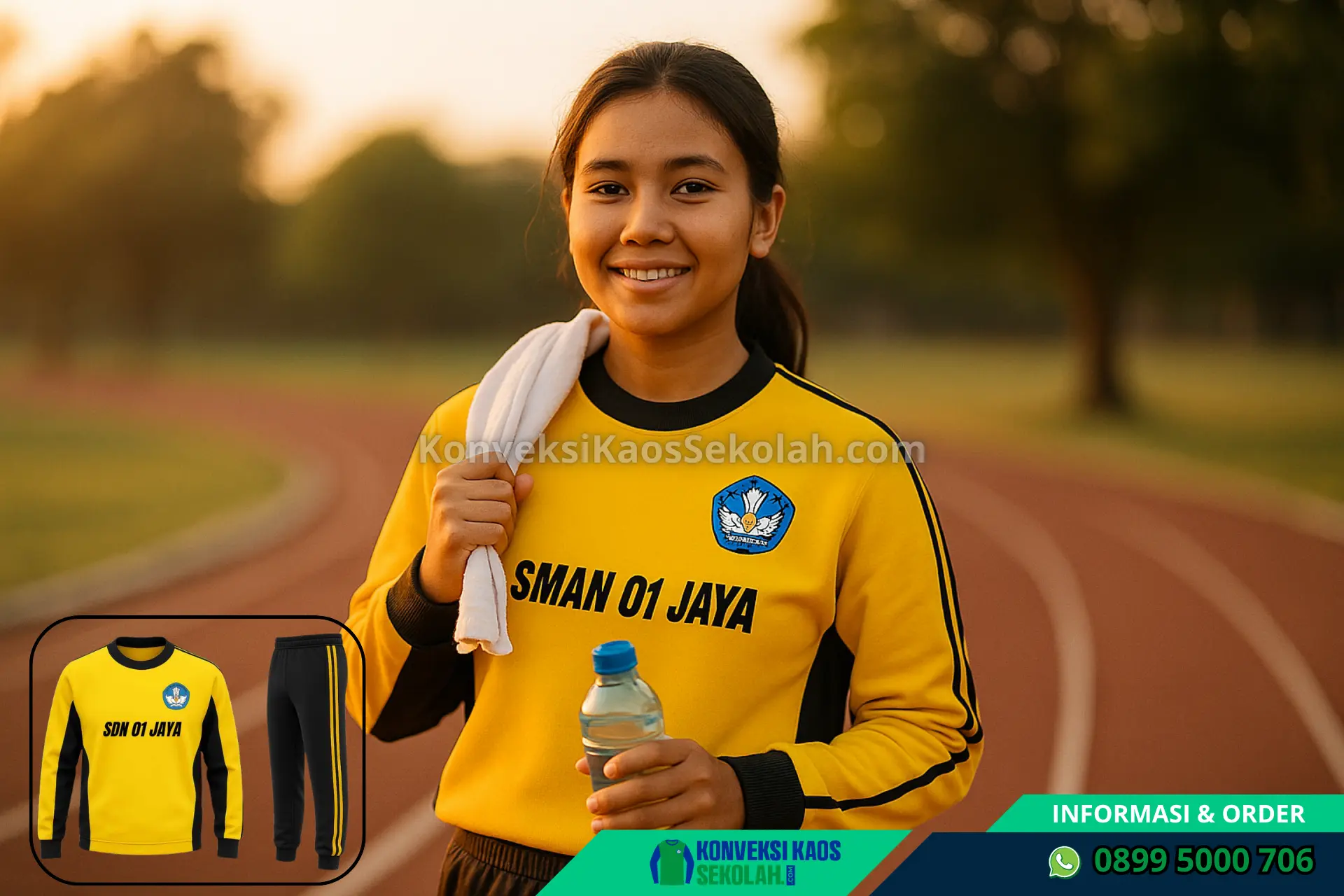 Seragam Olah Raga SMA Di Sumatera Selatan Kota Palembang Plaju Desa Bagus Kuning