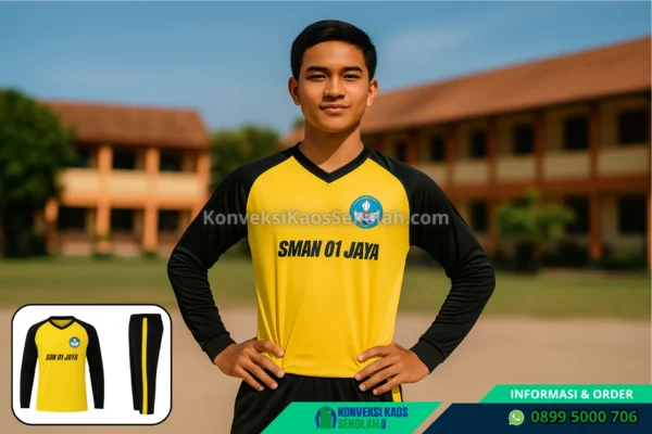 Ukuran Baju Olahraga SMA di Sumatera Selatan Kota Palembang Sematang Borang Desa Srimulyo