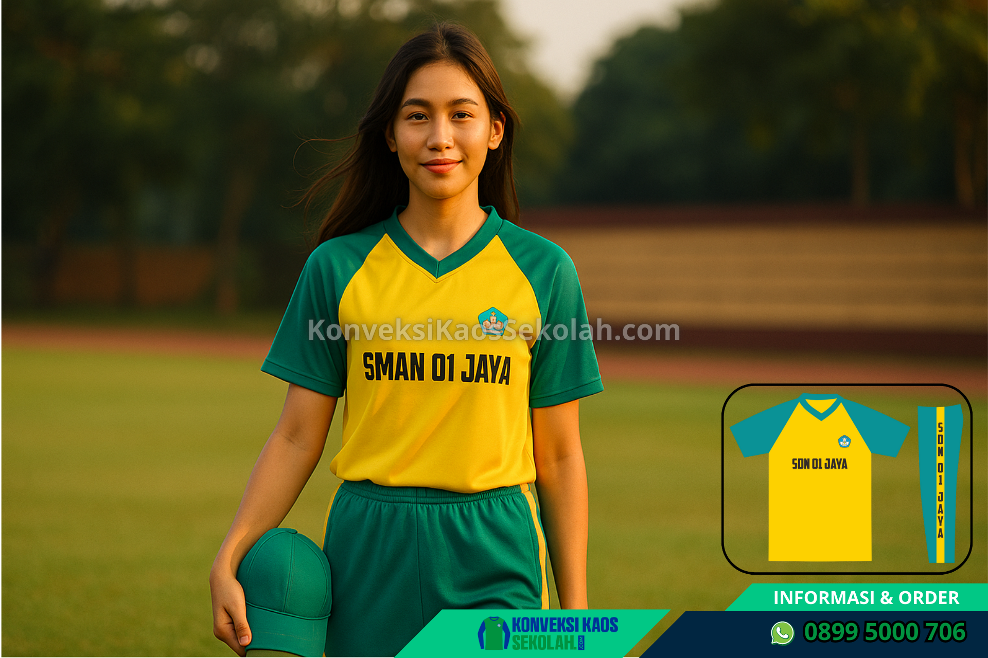 Seragam Kaos Olahraga PAUD Di Jawa Tengah Kota Surakarta Serengan Desa Jayengan