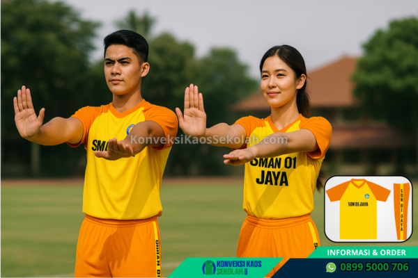 Seragam Kaos Olahraga SD di Jawa Tengah Cilacap Gandrungmangu Desa Sidaurip