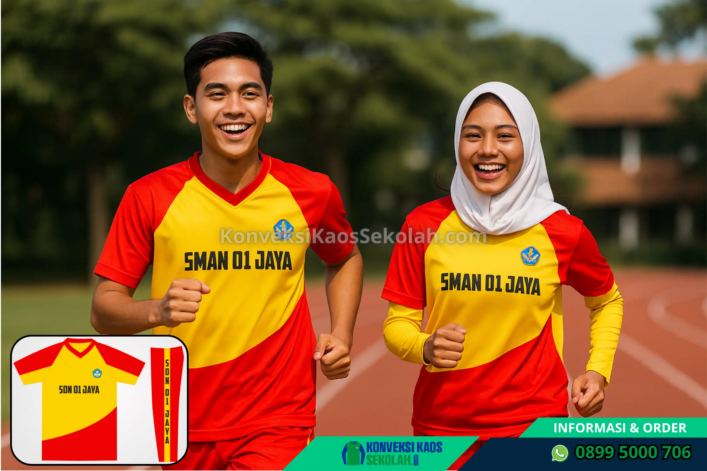 Baju Olahraga SMP di Jawa Tengah Semarang Ambarawa Desa Baran