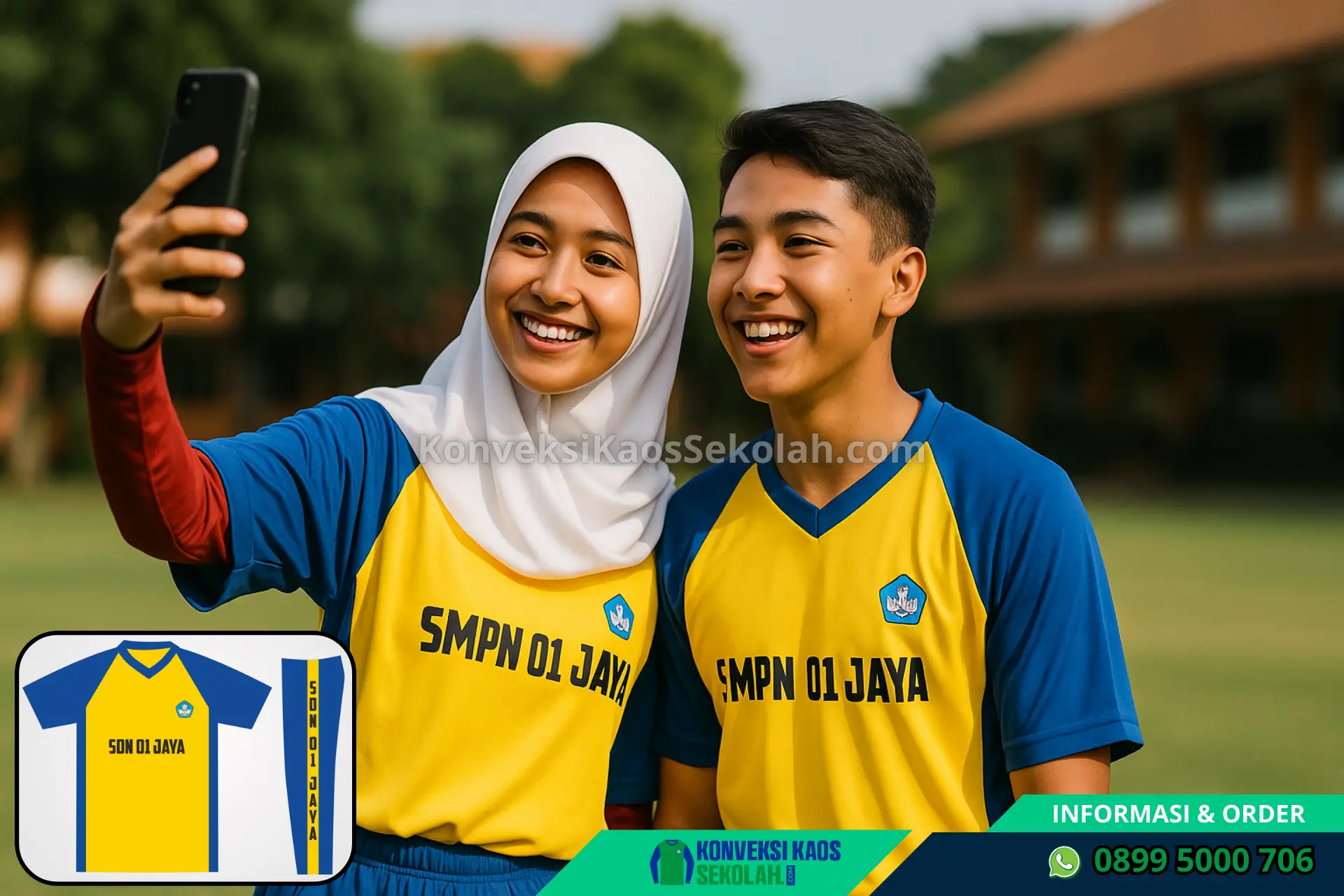 Baju Olahraga SMP Keren di Jawa Tengah Pati Tambakromo Desa Kedalingan