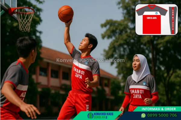 Baju Seragam Olahraga SMA di Jawa Tengah Brebes Tanjung Desa Sengon