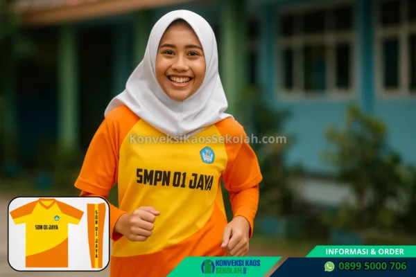 Baju Seragam Olahraga SMP di Jawa Tengah Sukoharjo Baki Desa Gedongan