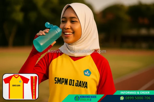 Baju Seragam Olahraga SMP di Jawa Tengah Pati Kayen Desa Trimulyo