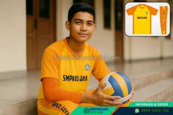 Contoh Kaos Olahraga SMP di Jawa Tengah Banyumas Karanglewas Desa Pasir Kulon