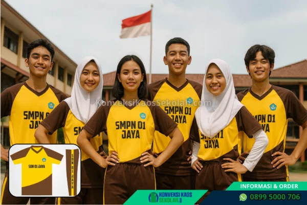 Harga Kaos Olahraga SMP di Jawa Tengah Kota Pekalongan Pekalongan Timur Desa Poncol