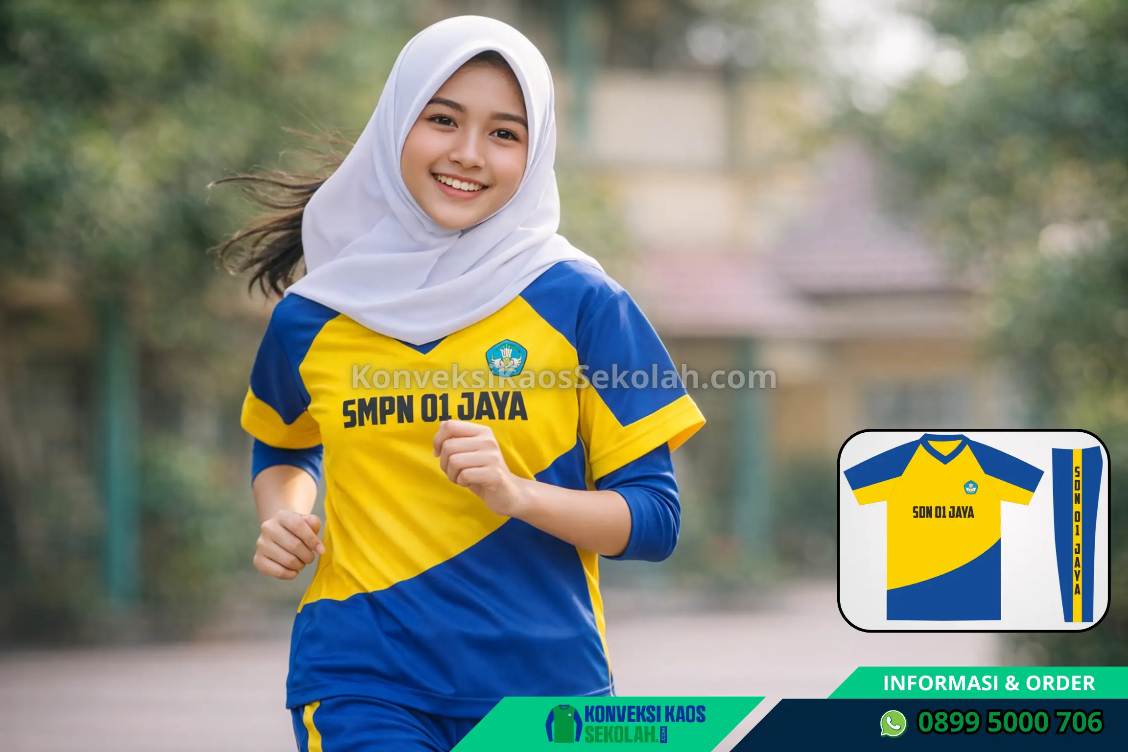 Seragam Olah Raga SMP Di Jawa Tengah Magelang Salaman Desa Purwosari
