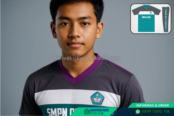 Setelan Kaos Olahraga Pria SMA di Jawa Tengah Demak Wonosalam Desa Bunderan