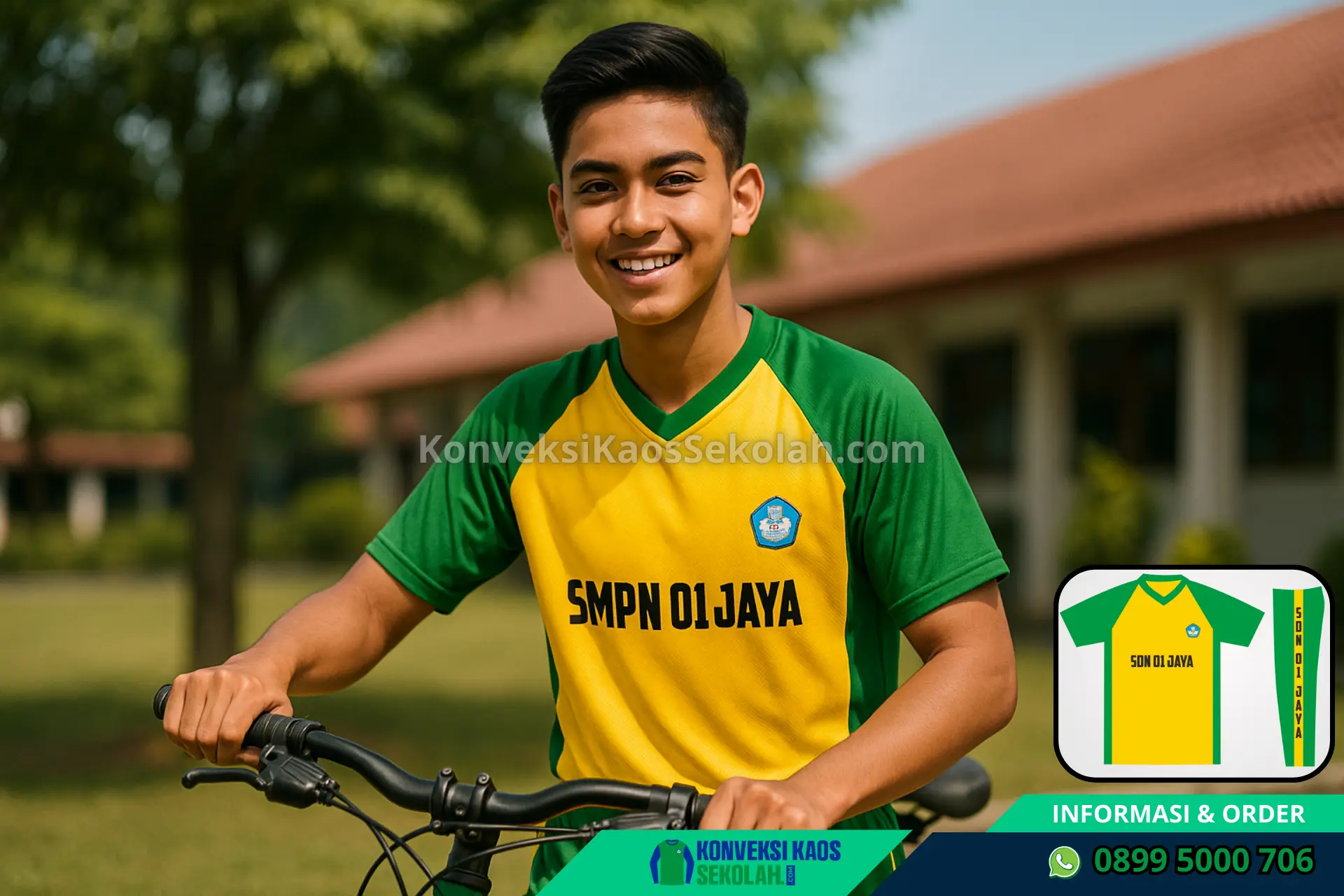 Ukuran Kaos Olahraga SMP Di Jawa Tengah Blora Jiken Desa Jiken