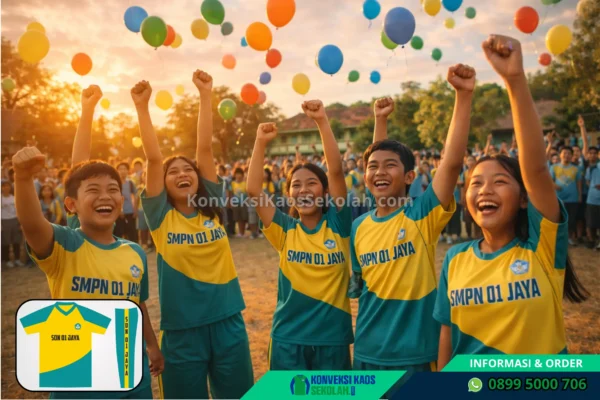 Kaos Olah Raga SMA di Jawa Timur Kota Blitar Kepanjenkidul Desa Tanggung