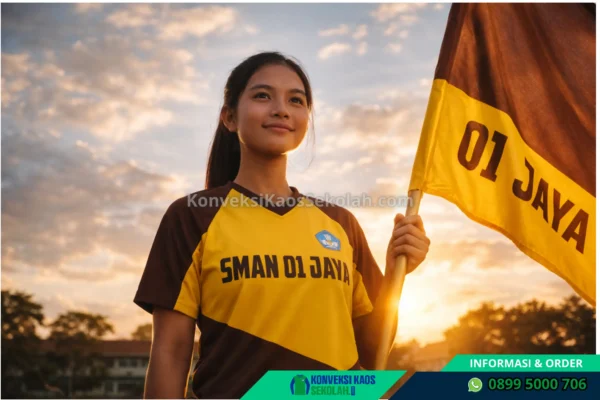 Kaos Olahraga SMA di Jawa Timur Bojonegoro Sumberejo Desa Tulungrejo