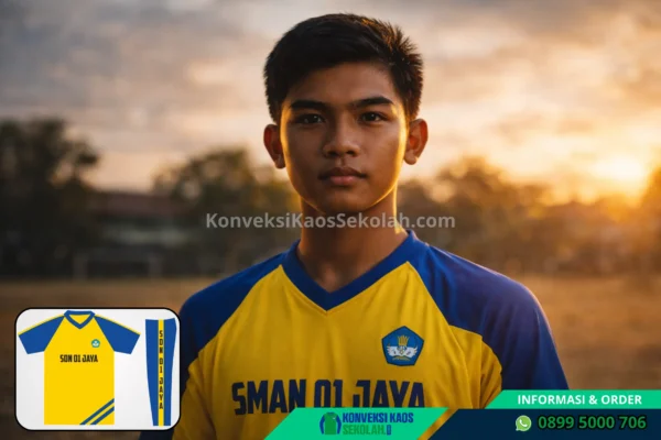 Kaos Olahraga SMA Lengan Panjang di Jawa Timur Tuban Jatirogo Desa Kedungmakam