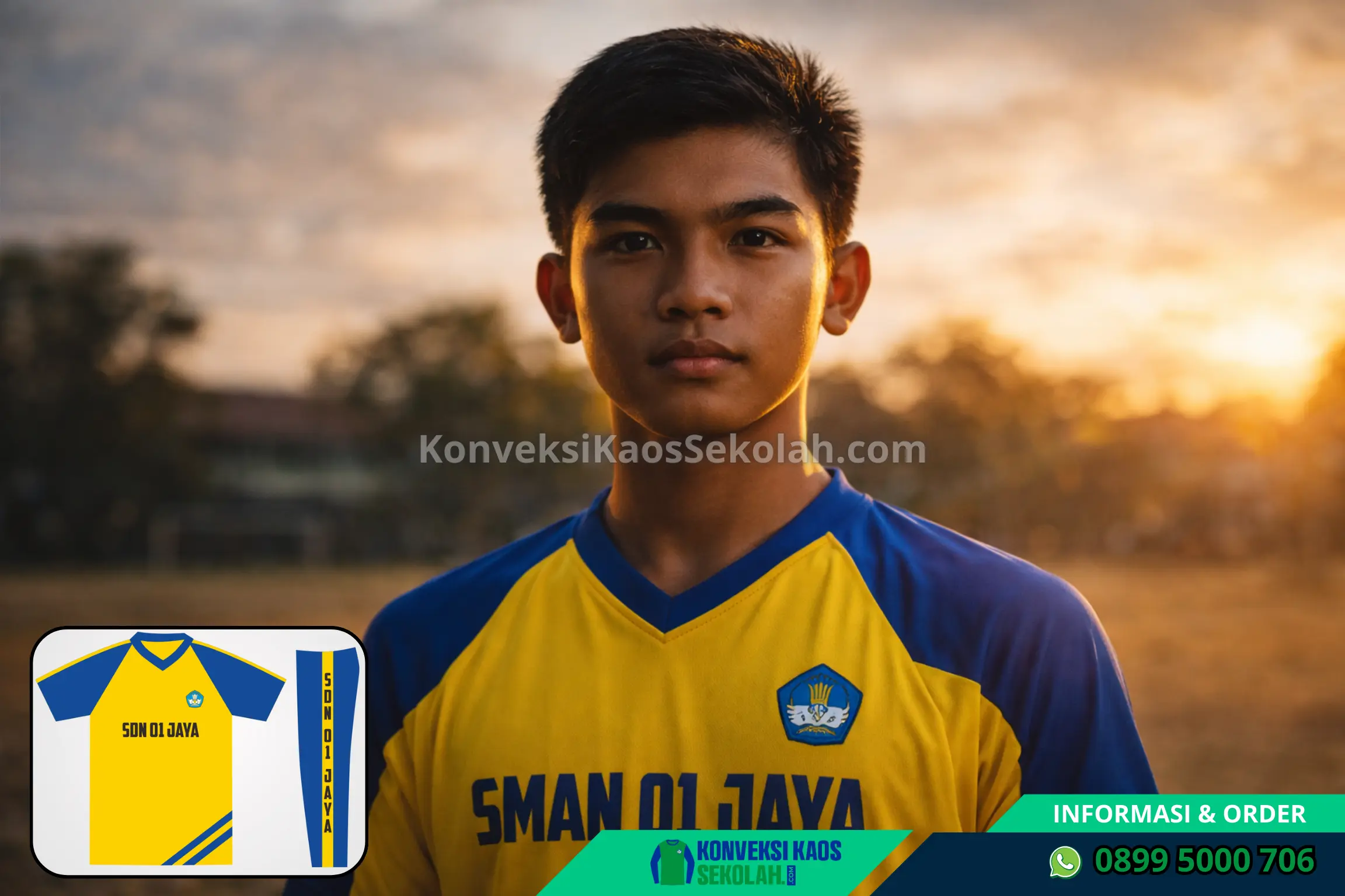 Kaos Olahraga SMA Lengan Panjang di Jawa Timur Tuban Jatirogo Desa Kedungmakam