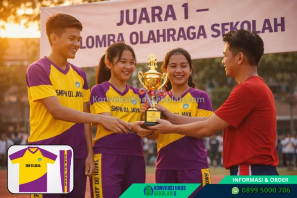 Kaos Olahraga SMA Terbaru di Jawa Timur Bondowoso Klabang Desa Sumbersuko