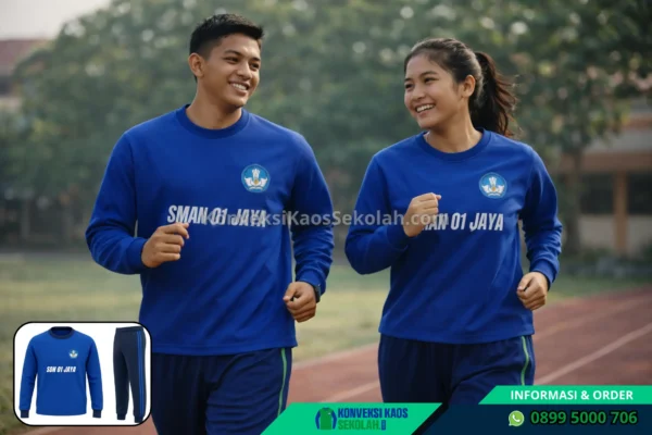 Kaos Olahraga Lengan Panjang Keren di Jawa Barat Bekasi Cikarang Barat Desa Jatiwangi
