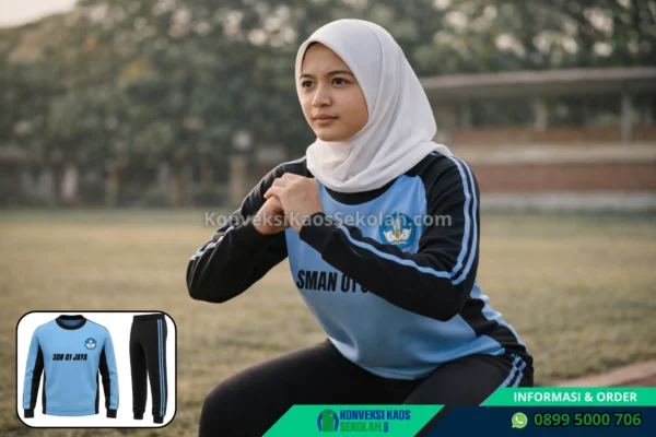 Kaos Olahraga Lengan Panjang Polos di Jawa Barat Kuningan Cibeureum Desa Randusari