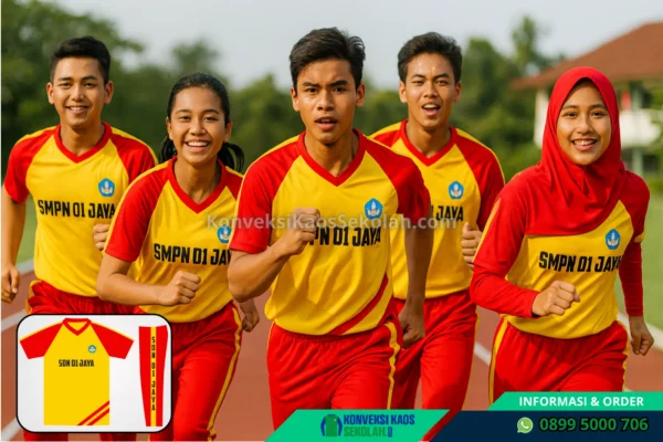Seragam Baju Olahraga SMP di Jawa Tengah Demak Mijen Desa Gempolsongo
