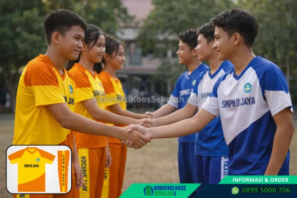 Seragam Kaos Olahraga SMA di Jawa Timur Gresik Manyar Desa Karangrejo