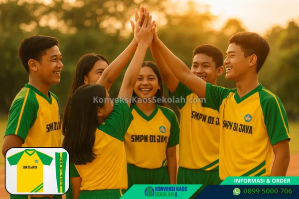Seragam Kaos Olahraga SMP di Jawa Tengah Brebes Tanjung Desa Karangreja