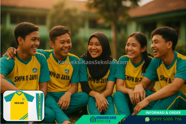Seragam Olahraga SMP Muslimah di Jawa Tengah Klaten Klaten Selatan Desa Ngalas