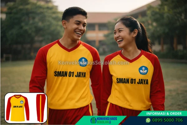 Setelan Kaos Olahraga Wanita Panjang di Jawa Barat Ciamis Pamarican Desa Sukamukti